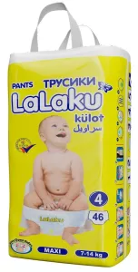Подгузники-трусики LaLaKu Pants 4 Maxi (46 шт) фото
