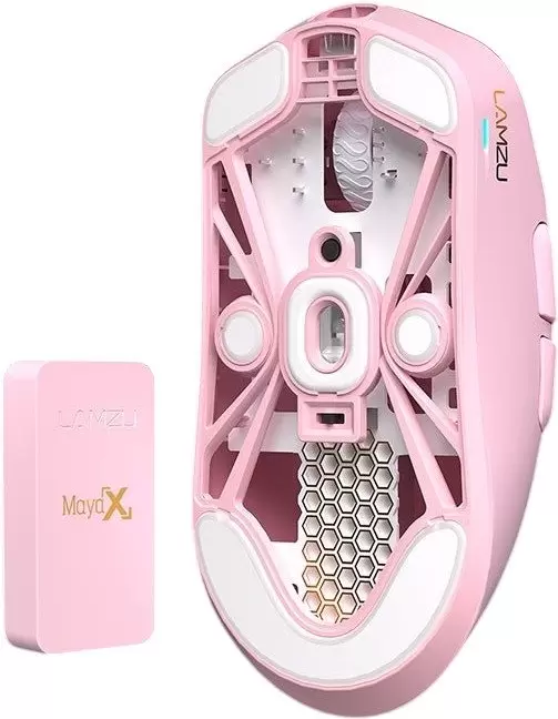 Игровая мышь Lamzu Maya X (розовый) фото