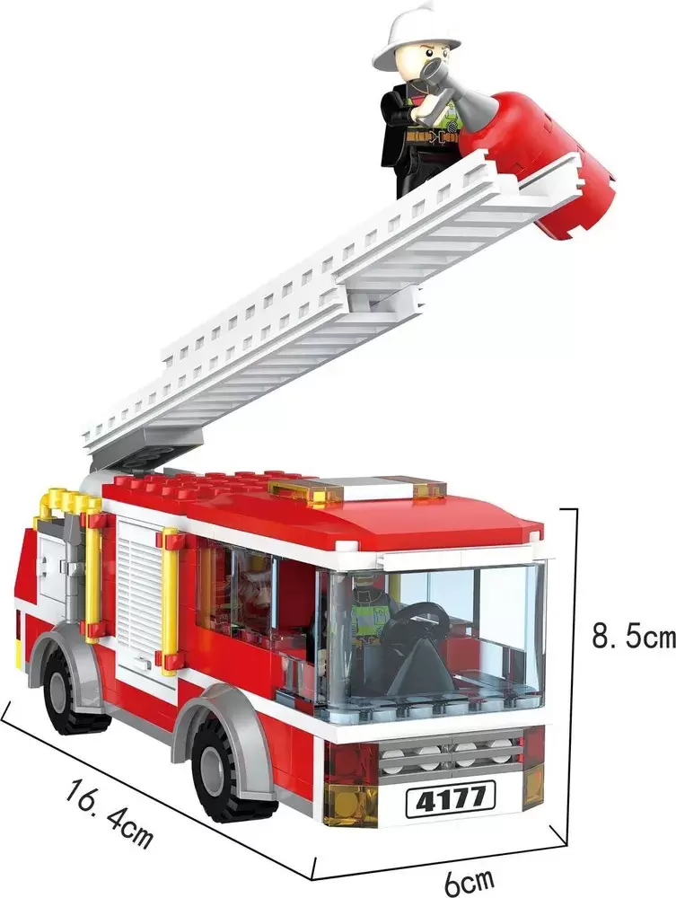 Конструктор LANSI Пожарная часть / 182325 фото
