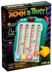 Настольная игра Лас Играс Kids. Жми в такт! 10844927 фото