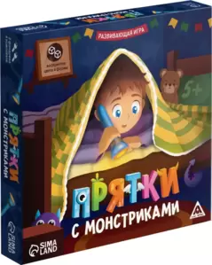 Настольная игра Лас Играс Прятки с монстриками 10459162 фото