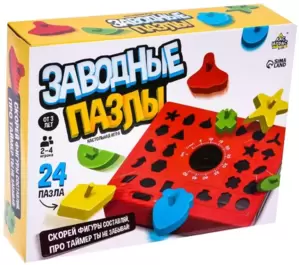 Настольная игра Лас Играс Заводные пазлы 6494998 фото