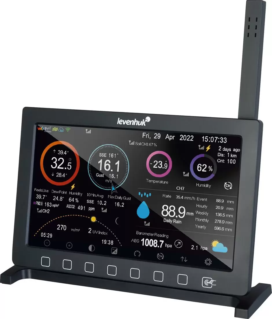 Метеостанция Levenhuk Wezzer PRO LP500 фото