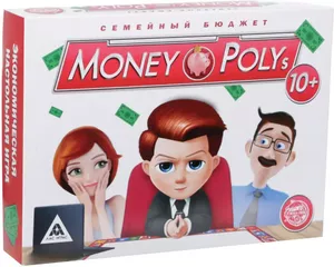 Настольная игра ЛасИграс Money Polys. Семейный бюджет фото