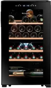 Винный шкаф LaSommeliere SLS32DZ Black фото