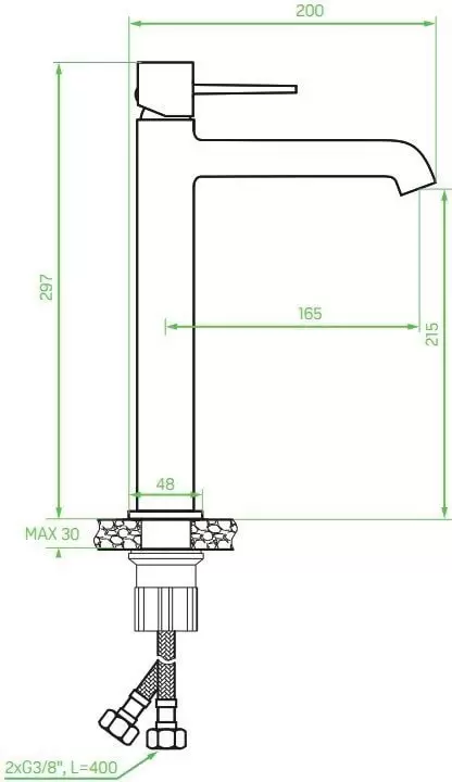 Смеситель Laveo Largo BAH 72ND фото