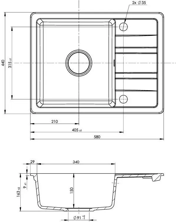 Кухонная мойка Laveo Stella SJS 413T фото