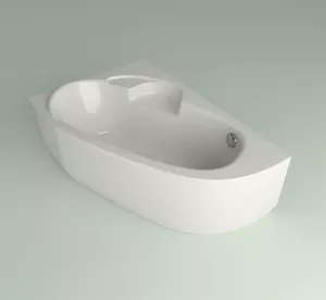 Акриловая ванна Lavinia Boho Bell Pro 370216PR 160x105 фото