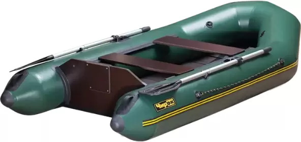Моторно-гребная лодка Leader Boats Чирок-290 (зеленый) фото 3