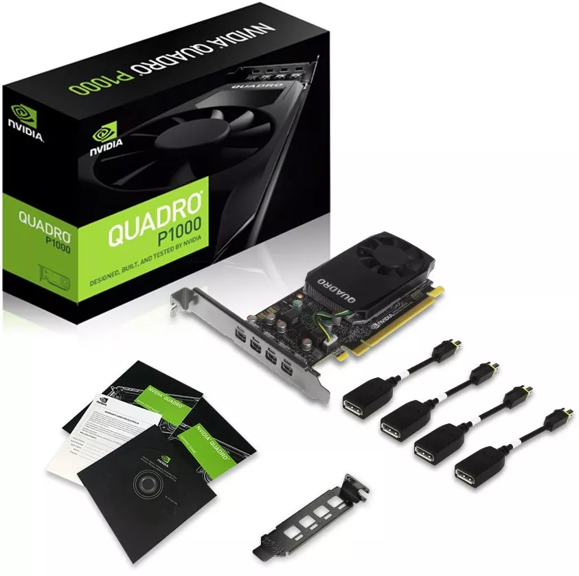 Видеокарта Leadtek Quadro P1000 4GB GDDR5 128bit фото 4