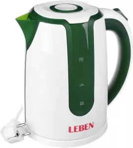 Электрочайник Leben 291-078 (зеленый) фото