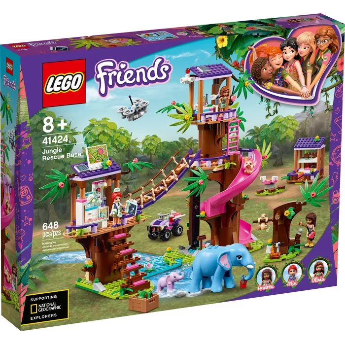 Lego Friends 41424 Джунгли: Штаб спасателей