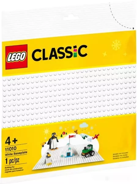 Конструктор Lego Classic 11010 Белая базовая пластина фото