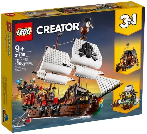 Lego Creator 31109 Пиратский корабль