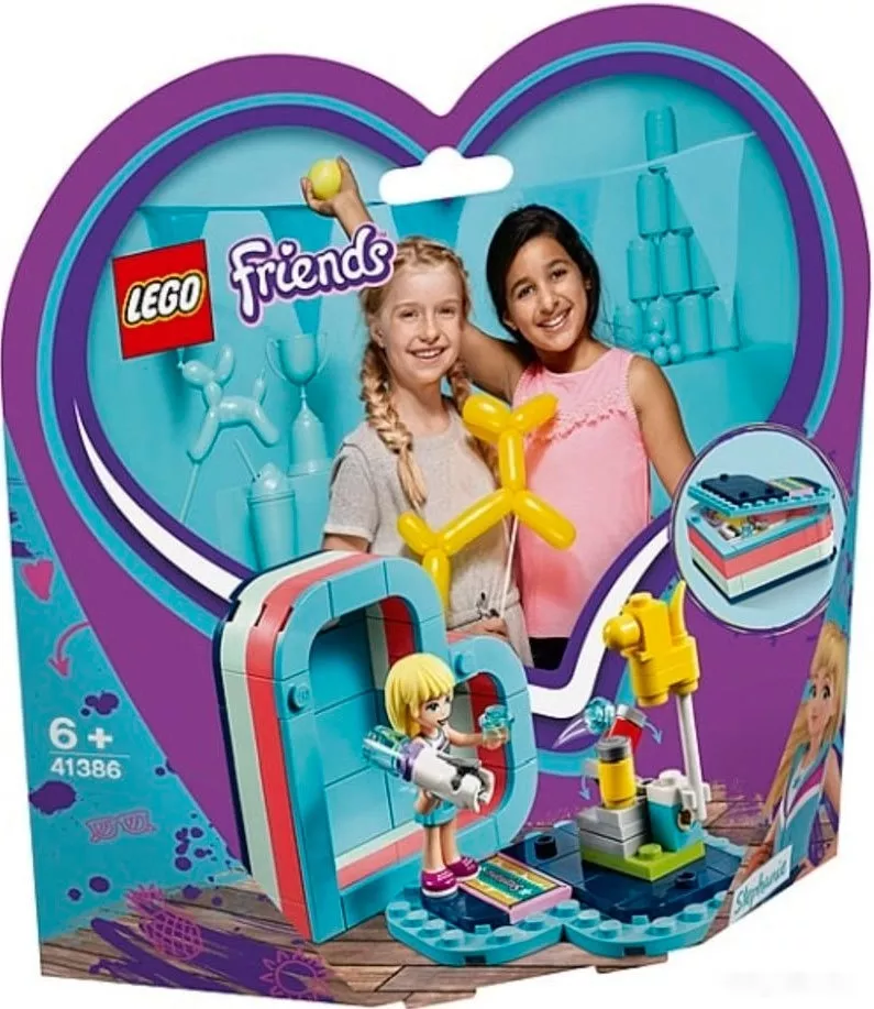 Lego Friends 41386 Летняя шкатулка-сердечко для Стефани