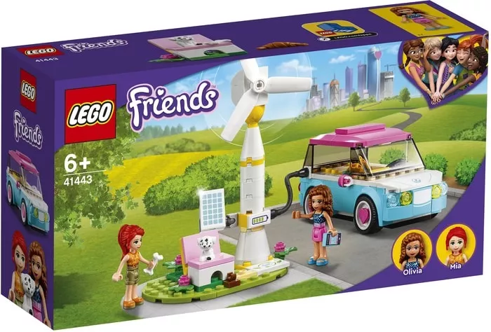 Lego Friends 41443 Электромобиль Оливии