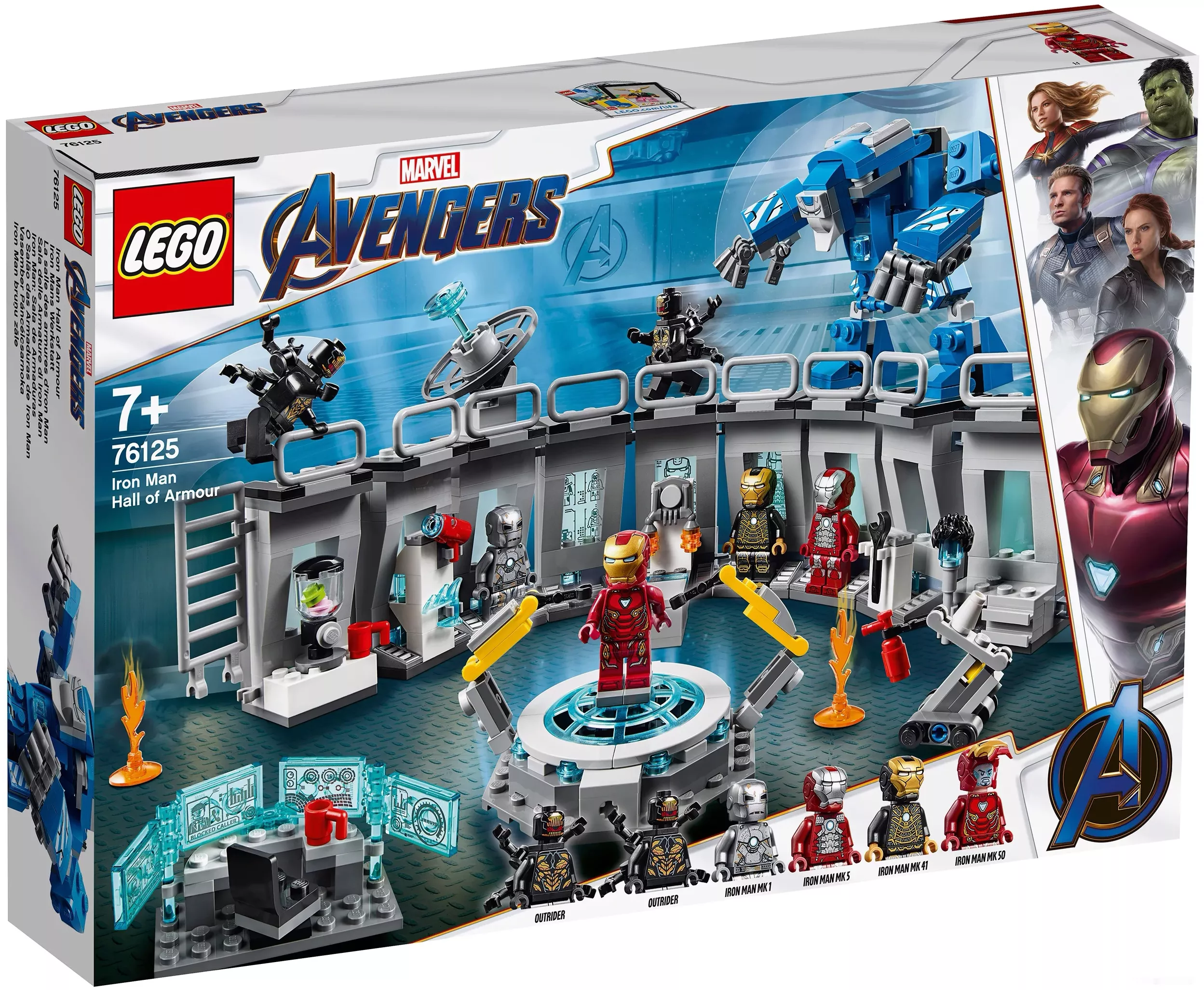 Lego Super Heroes 76125 Лаборатория Железного человека