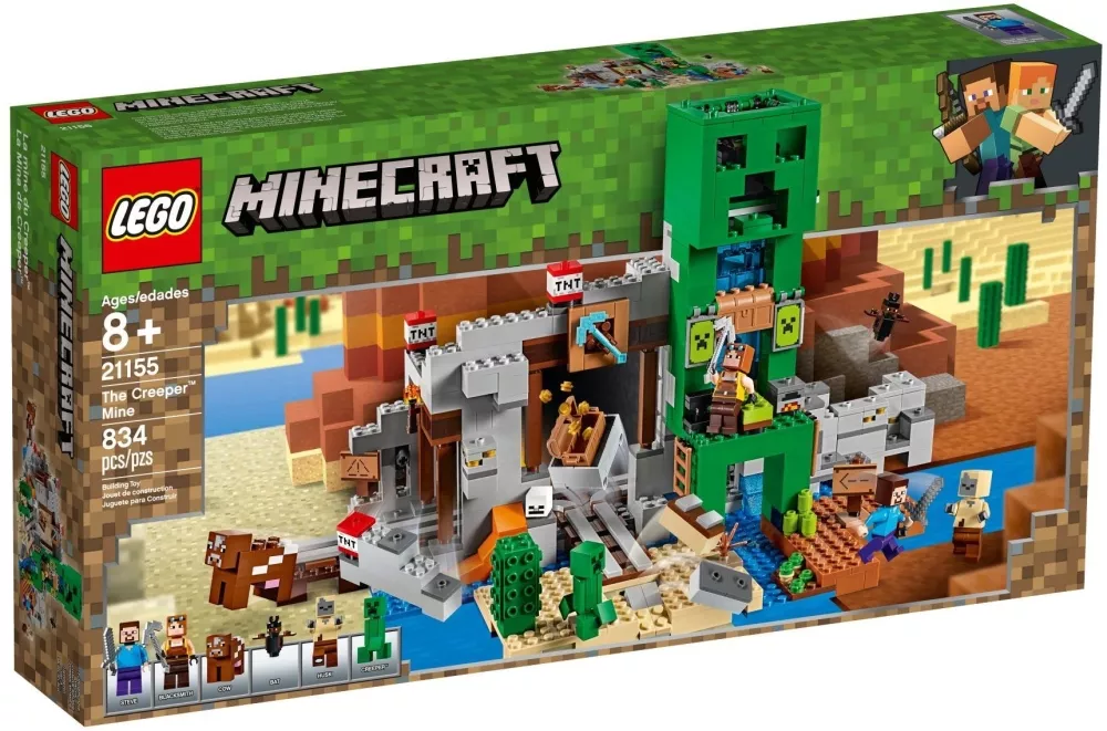 Lego Minecraft 21155 Шахта крипера