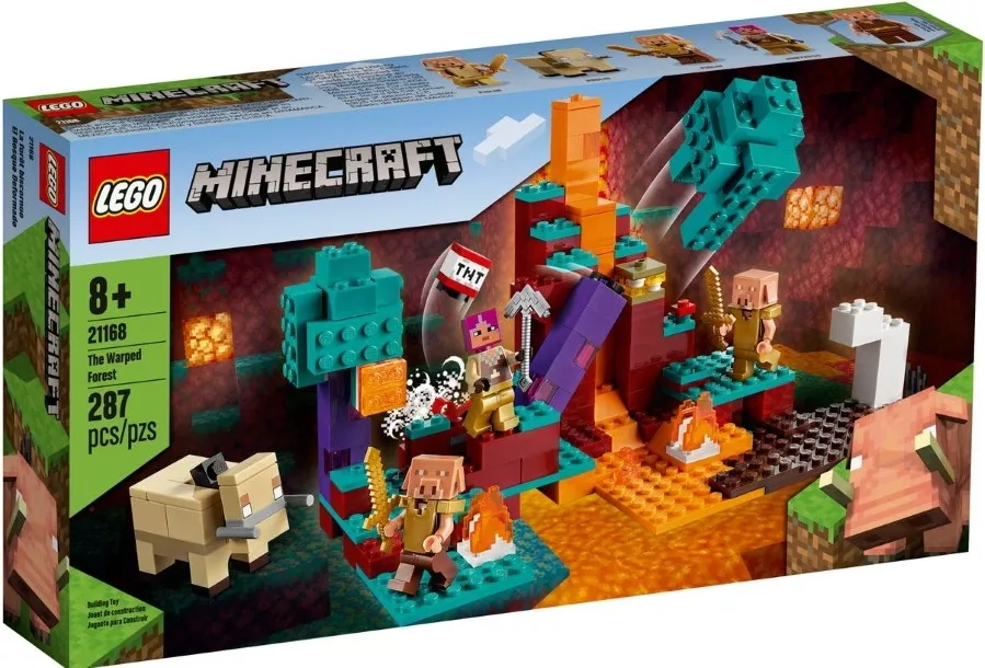 Lego Minecraft 21168 Искаженный лес