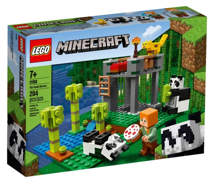 Lego Minecraft 21158 Питомник панд