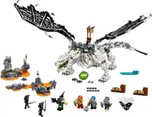 Конструктор LEGO Ninjago 71721 Дракон чародея-скелета фото