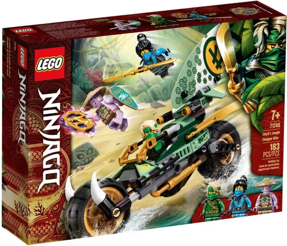 Lego Ninjago 71745 Мотоцикл Ллойда для джунглей