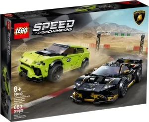 Конструктор LEGO Speed Champions 76899 Lamborghini Urus ST-X и Huracan EVO фото