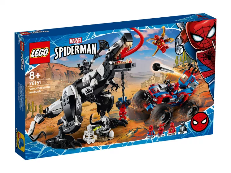 Lego Marvel Super Heroes 76151 Человек-Паук: Засада на веномозавра