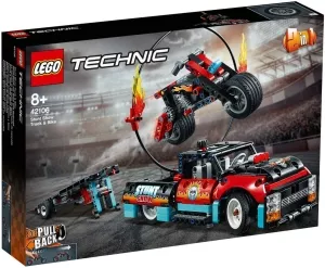 Конструктор LEGO Technic 42106 Шоу трюков на грузовиках и мотоциклах фото