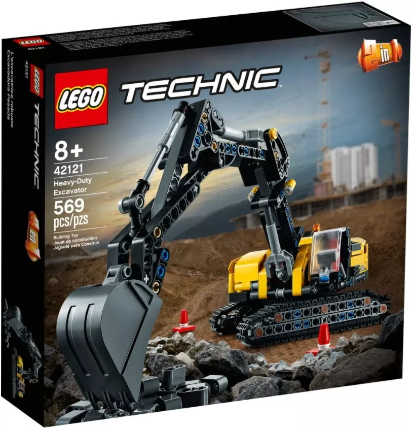 Lego Technic 42121 Тяжелый экскаватор