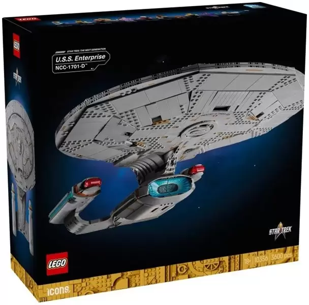 Lego 10356 Star Trek: U.S.S. Enterprise NCC-1701-D