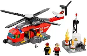 Конструктор Lego 60010 Пожарный вертолёт фото