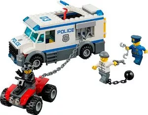 Конструктор Lego 60043 Автомобиль для перевозки заключённых фото