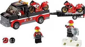 Конструктор Lego 60084 Перевозчик гоночных мотоциклов фото