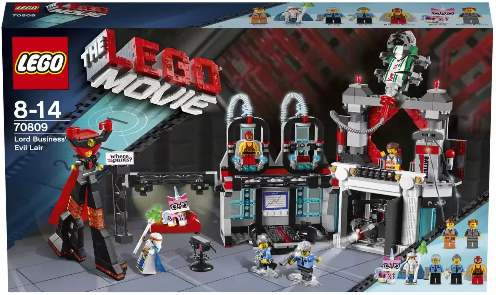 Конструктор Lego 70809 Lord Business&#38;Evil Lair фото