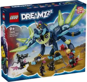 Конструктор Lego DREAMZzz 71476 Зои и кот-сова Зиан фото