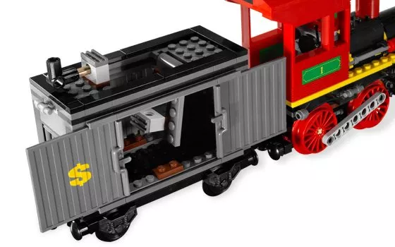 Конструктор Lego 7597 Ковбойское преследование поезда фото 3
