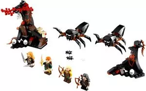 Конструктор Lego 79001 Бегство от пауков Лихолесья фото