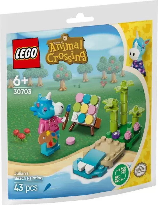 Lego Animal Crossing 30703 Пляжная картина Джулиана