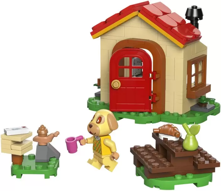 Конструктор Lego Animal Crossing 77058 Уютный домик Голди фото