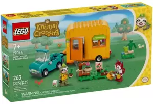 Lego Animal Crossing Садовый магазин на колесах Лейфа 77054