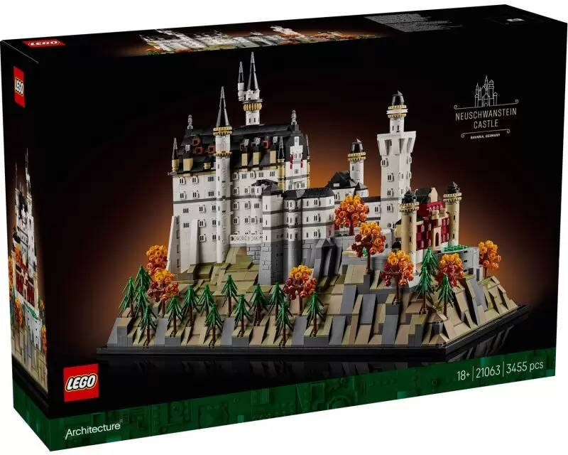 Lego Architecture 21063 Замок Нойшванштайн