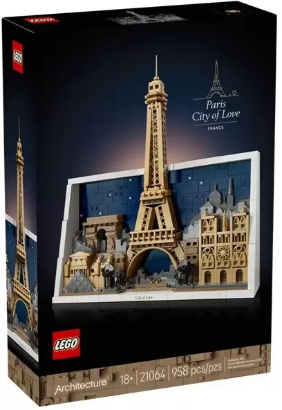 Lego Architecture 21064 Париж город любви