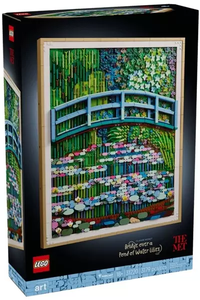 Lego Art 31220 Клод Моне  Мост через пруд с водяными лилиями