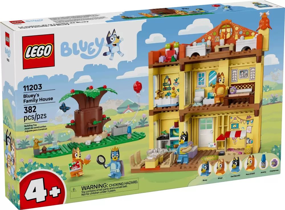 Lego Bluey Семейный дом Блуи 11203