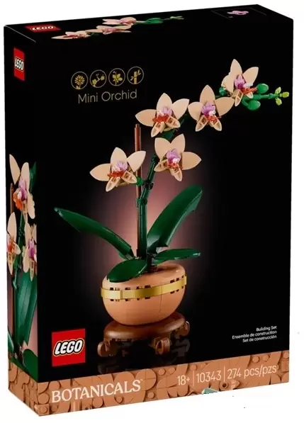 Lego Botanicals 10343 Маленькая орхидея