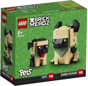 Конструктор Lego Brick Headz 40440 Немецкая овчарка фото