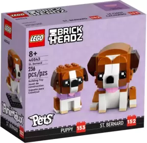 Lego Brick Headz 40543 Сенбернар