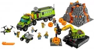 Конструктор Lego City 60124 База исследователей вулканов фото
