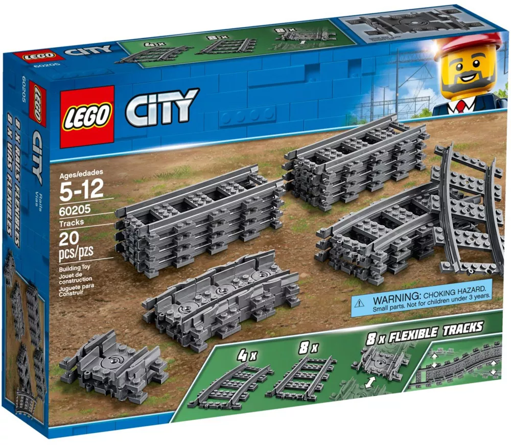 Конструктор Lego City 60205 Рельсы фото 2